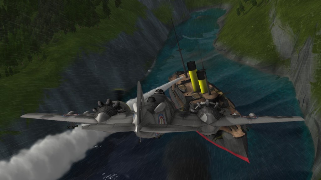 BOMB: Who let the dogfight?