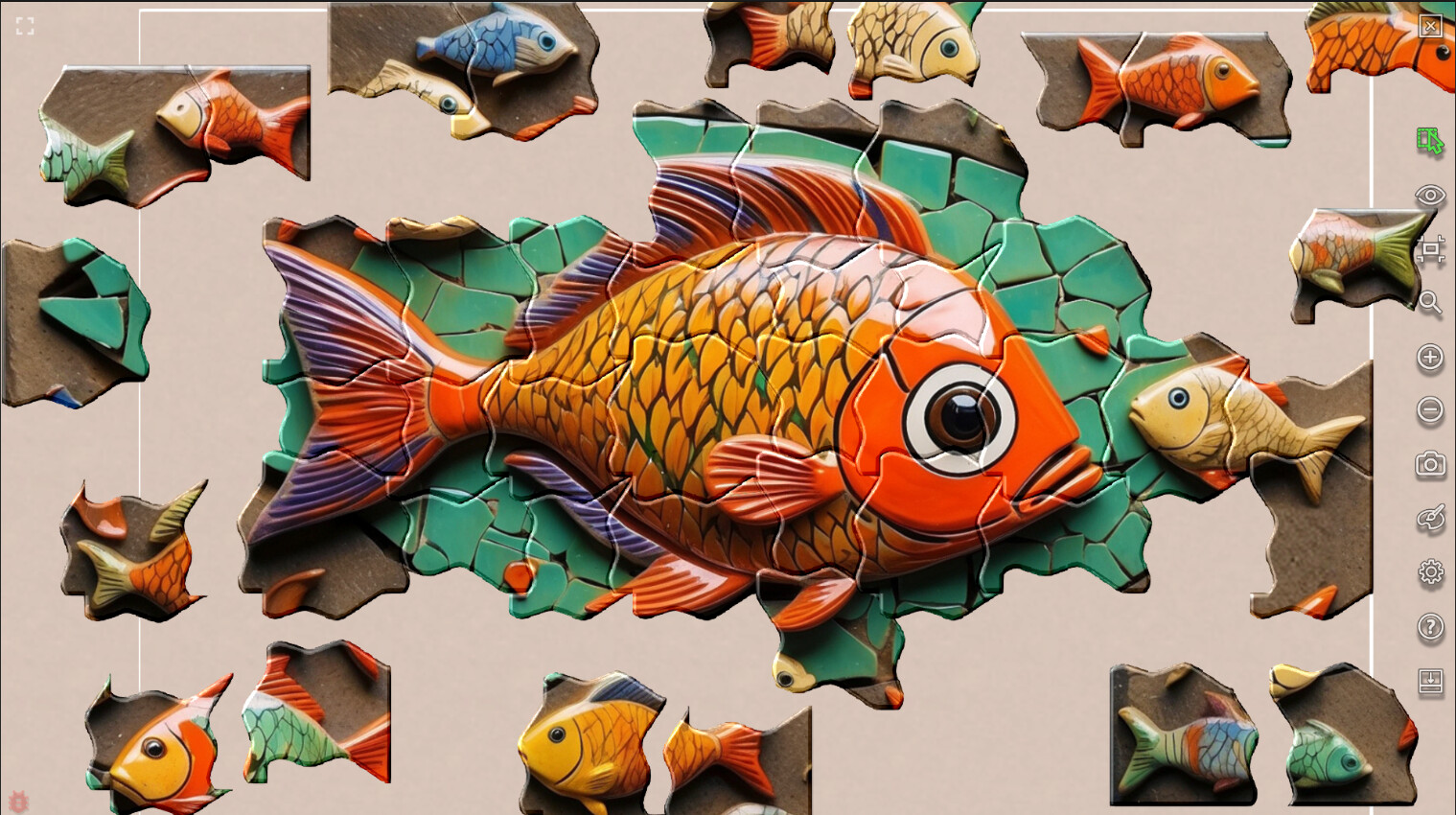 Master of Pieces © Jigsaw Puzzle DLC - Ceramic Mosaic