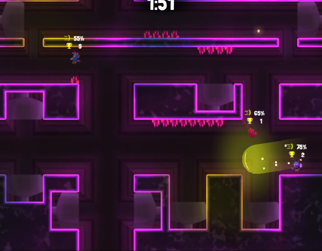 Neon Force Pushers
