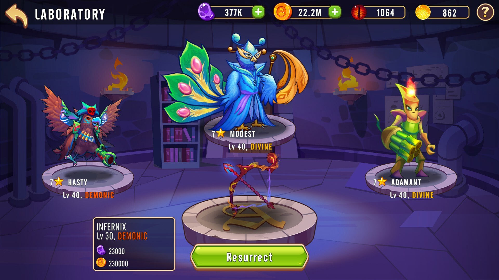 Adorimon : Arena of Ancients