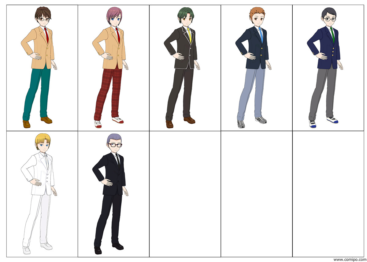 ComiPo!: Blazer & Gakuran