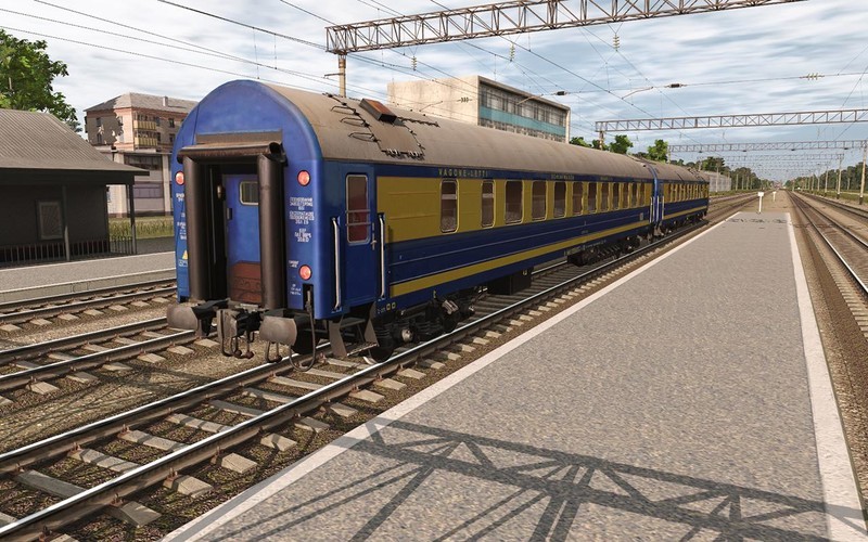 Trainz 2022 DLC - RZD-UZ-RIC Wagons Praha