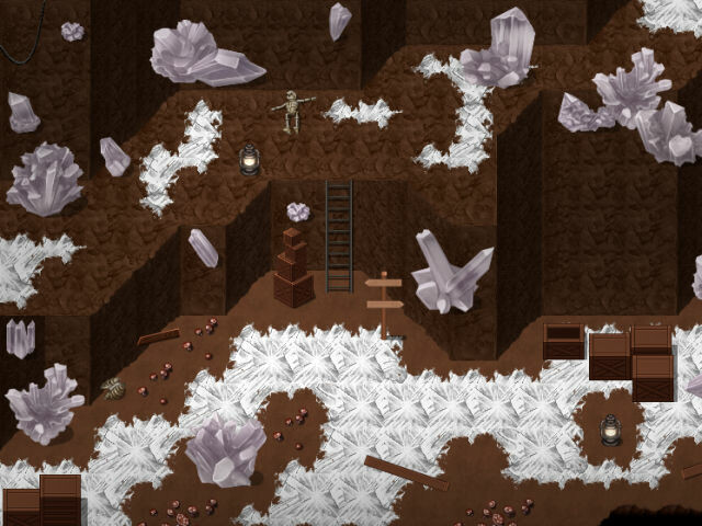 RPG Maker MV - KR The Motherlode Cave and Mine Tileset