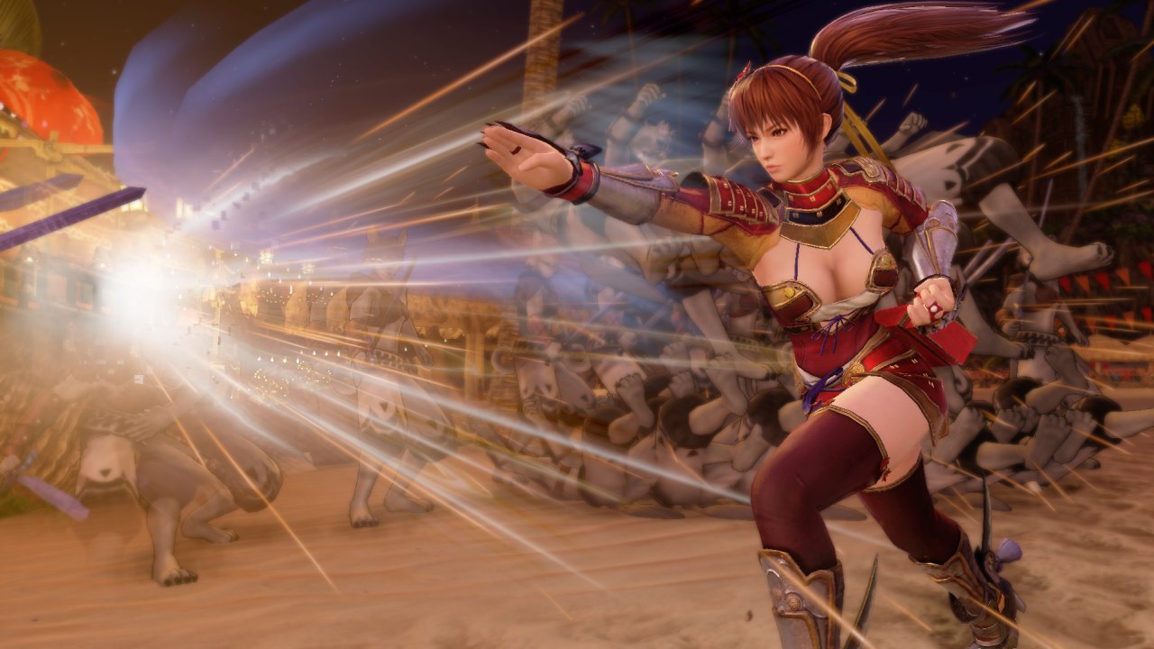 WARRIORS ALL-STARS: Naotora-themed costume for Kasumi