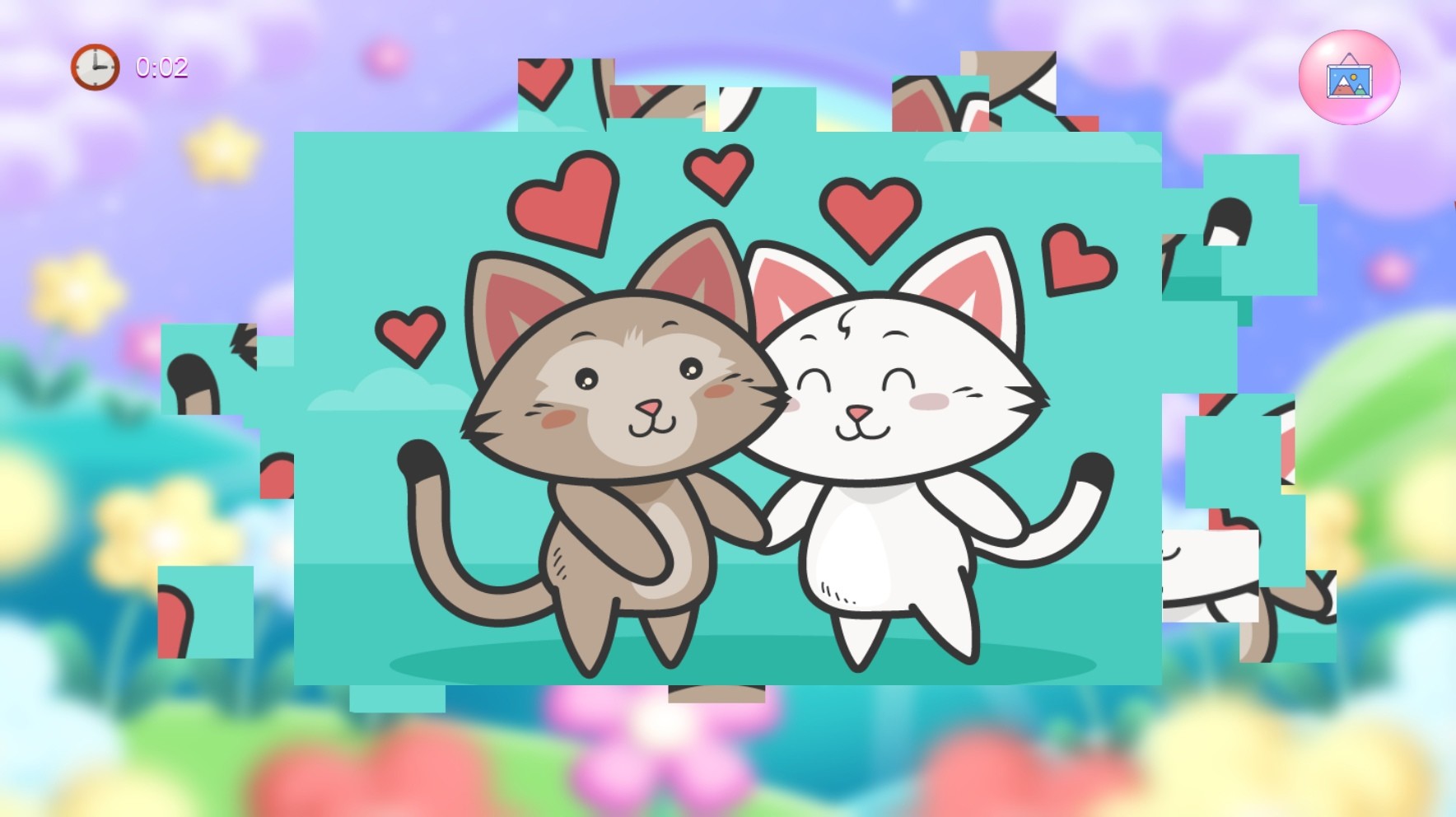 Puzzles with cats