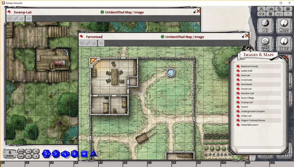 Fantasy Grounds - D&D Map Pack Volume 1