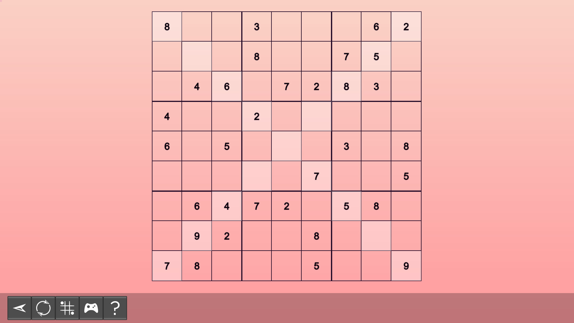 My Sudoku - X-Sudoku Medium 9