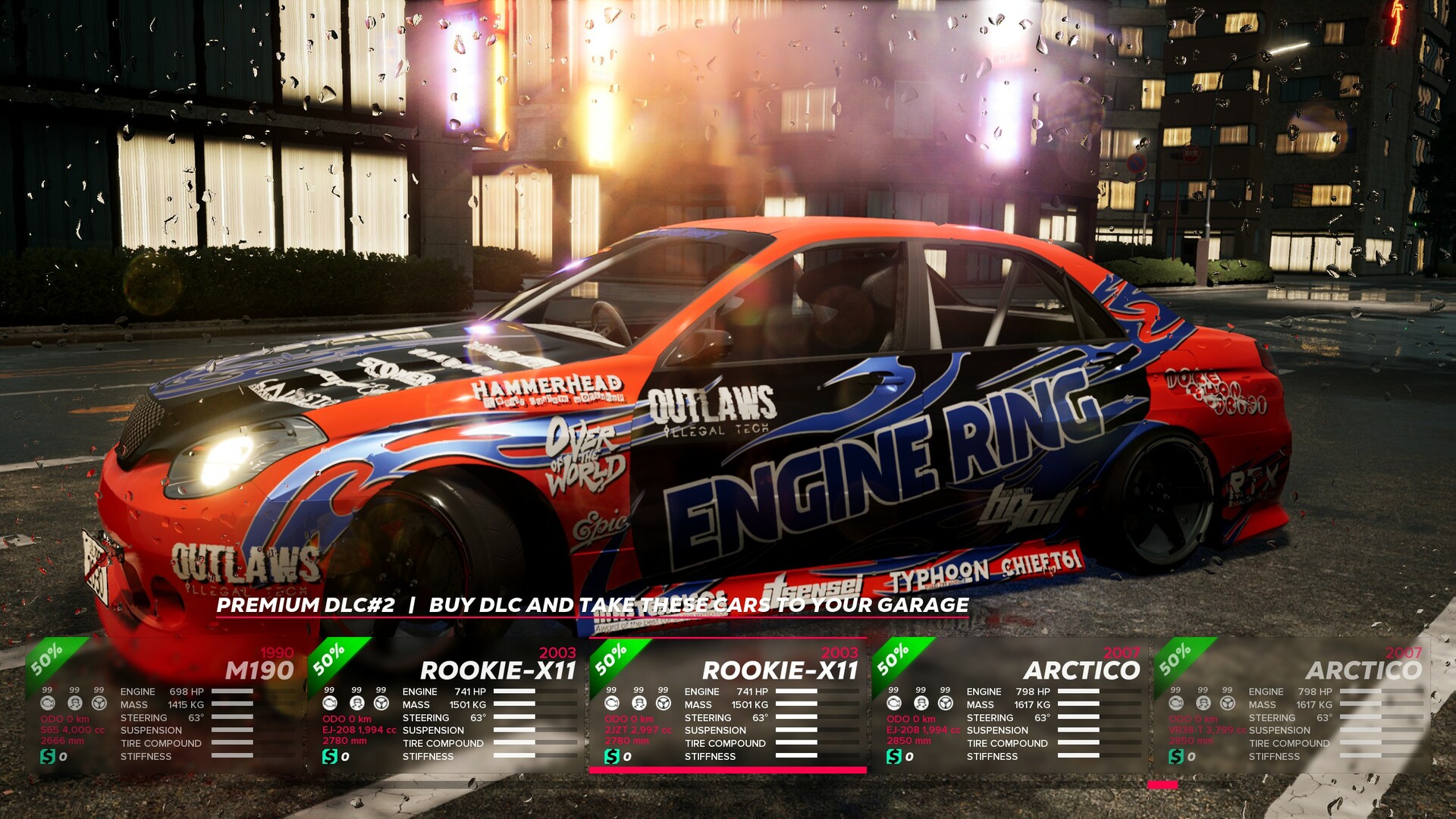 OverDrift Festival - Premium Cars Pack#2