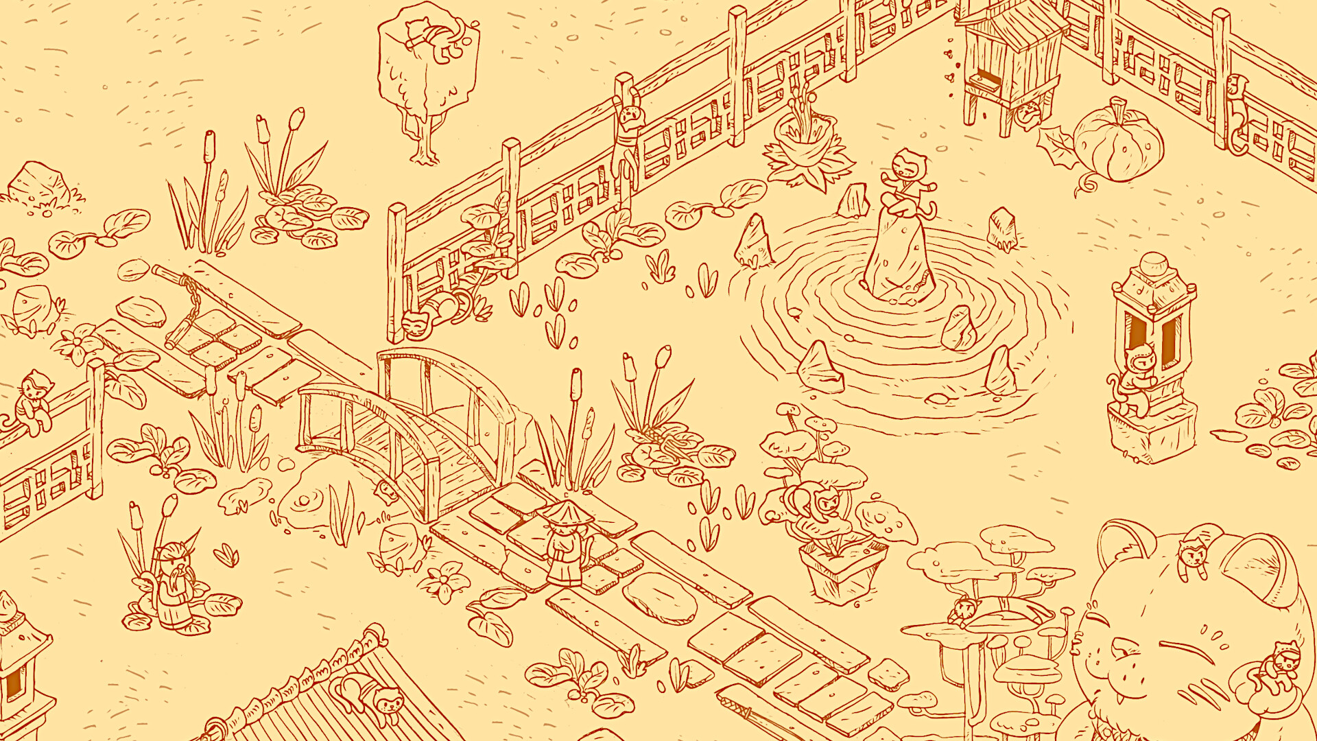 100 hidden Cats : Ninja