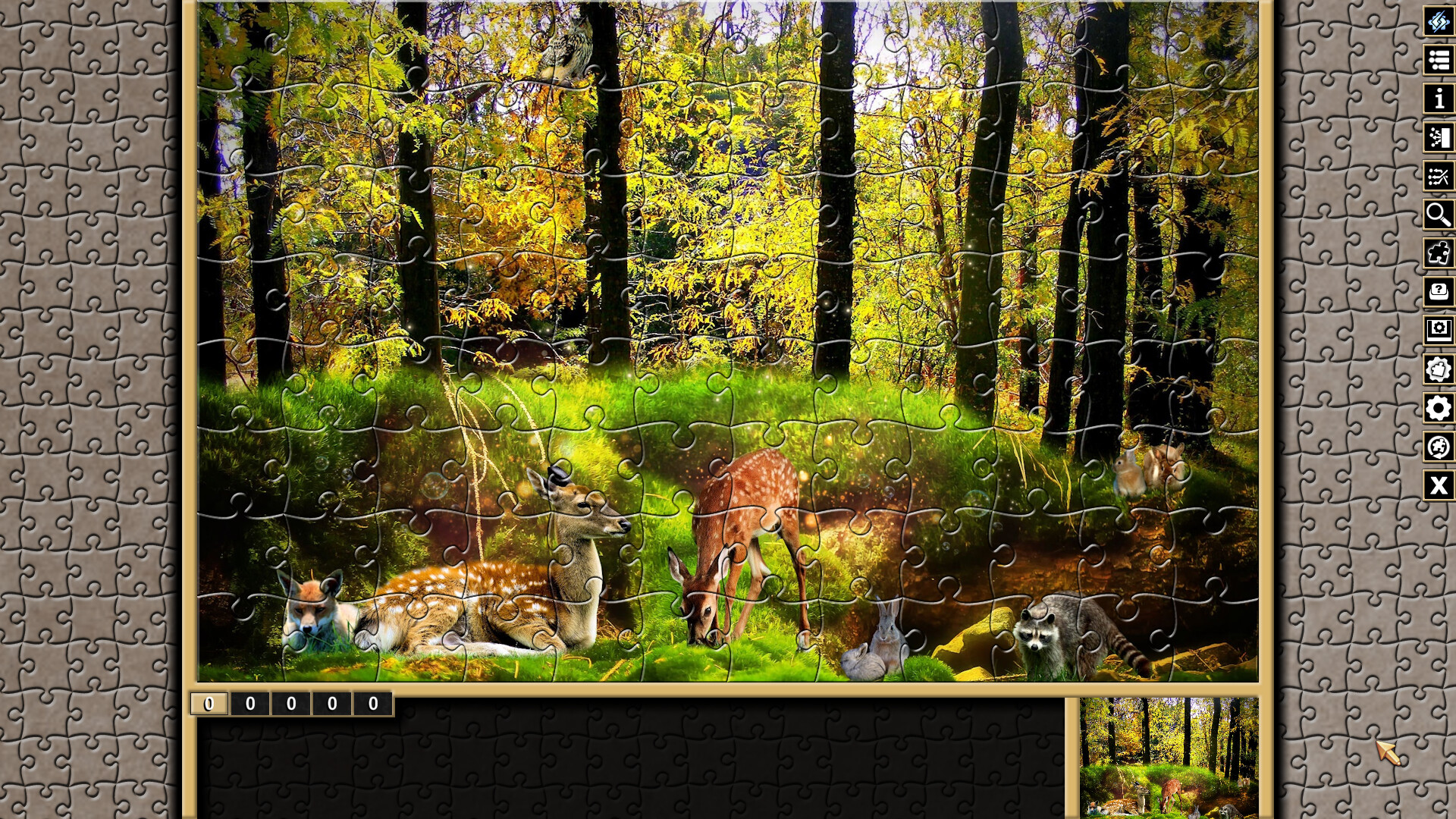 Pixel Puzzles Traditional Jigsaws Pack: Forests