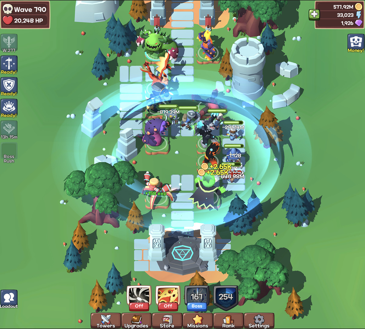 Idle Monster TD: Evolved