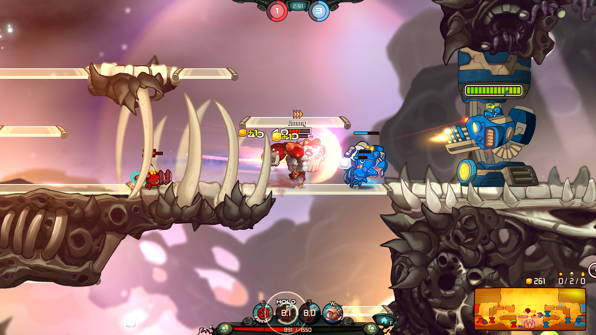 Jimmy and the LUX5000 - Awesomenauts Character