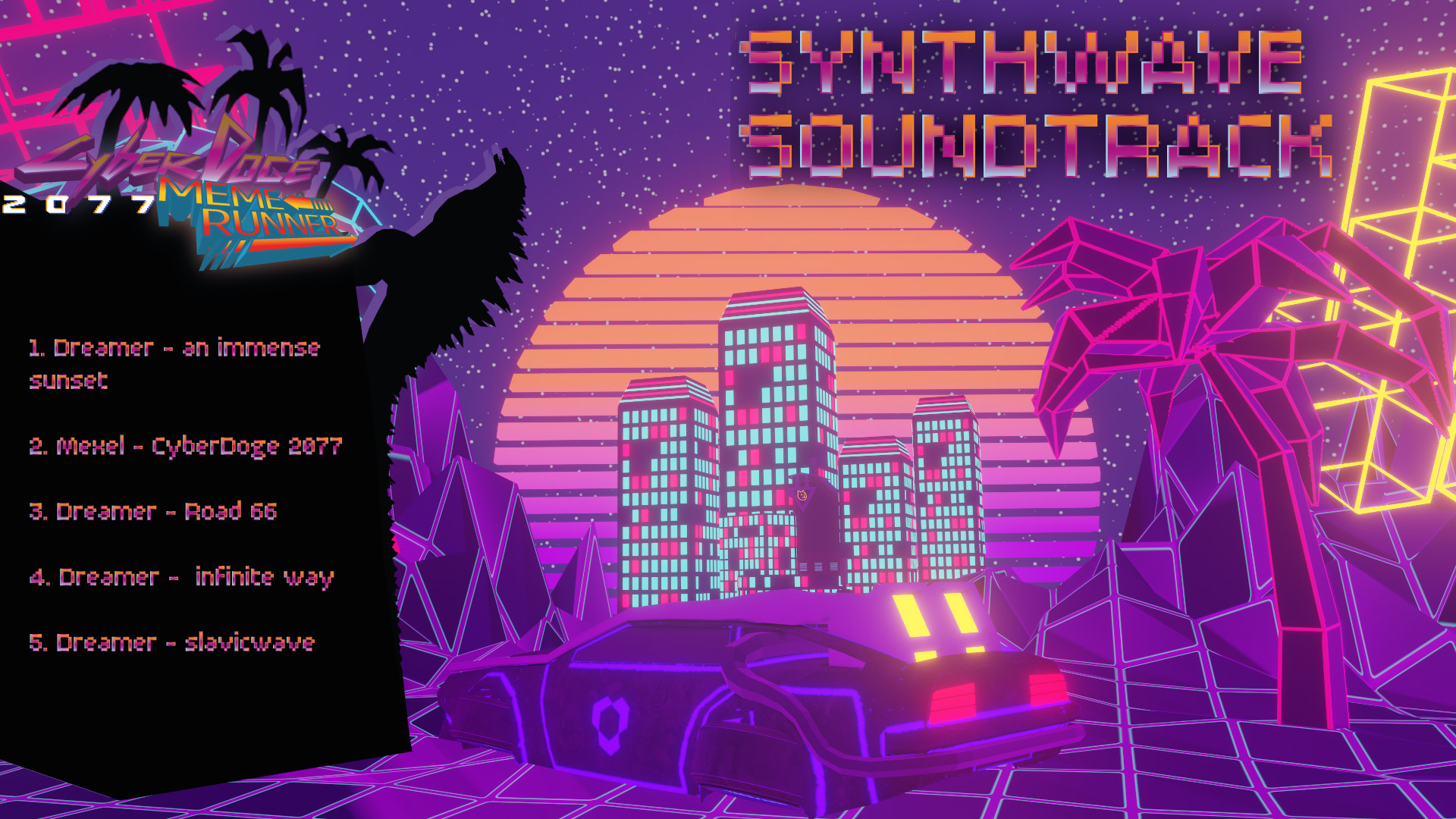 Cyber-doge 2077: Meme runner Soundtrack